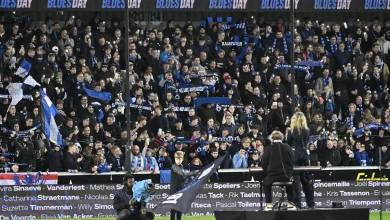 ‘Club Brugge fans worden opgedragen om blauw-zwarte kledij te verbergen in Brugge’