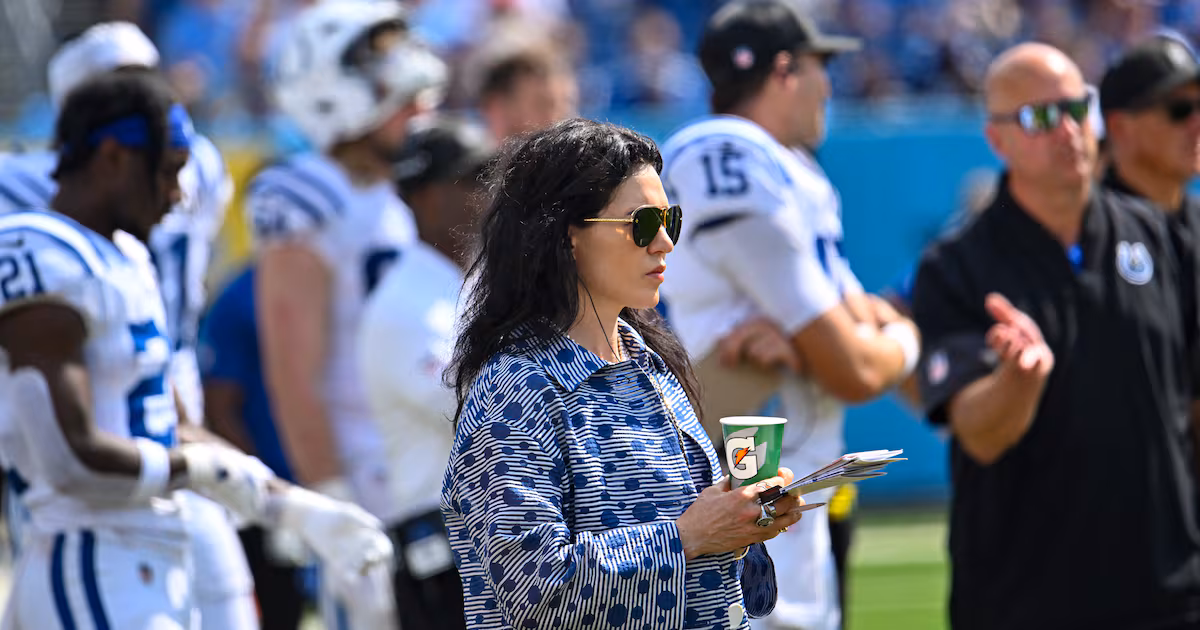 ‘Everybody’s behind her’: Colts owner Carlie Irsay-Gordon sets new standard