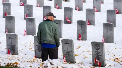 ‘Everybody’s gone’: Canadians mark Remembrance Day as number of veterans dwindle