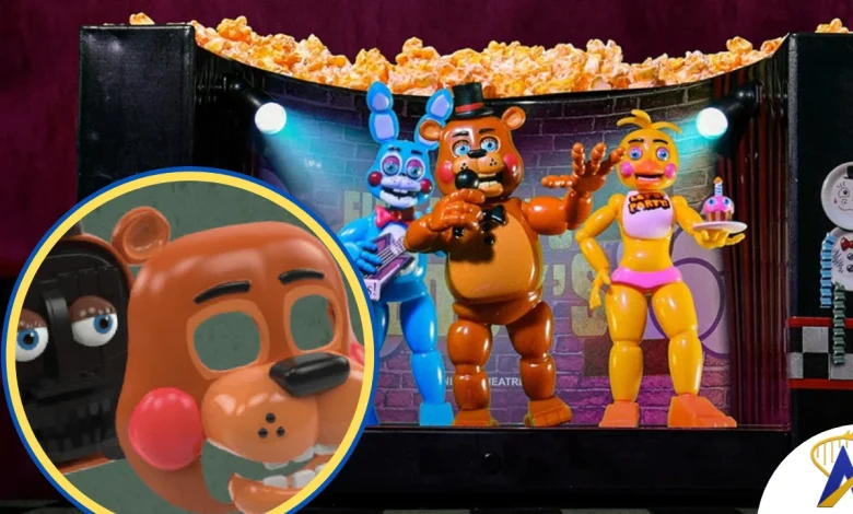 ‘Five Nights at Freddy’s 2’ popcorn buckets at Regal, AMC, Cinemark movie theaters