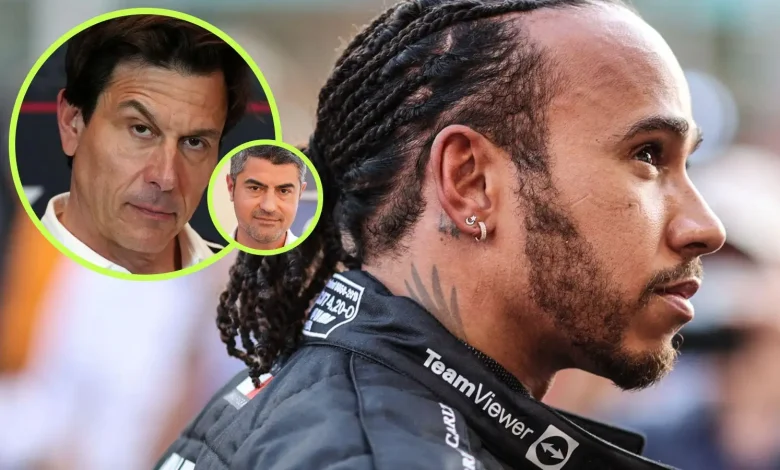 ‘Greatest champion’ Lewis Hamilton record destroyed as Wolff recalls ‘lunatic’ Masi