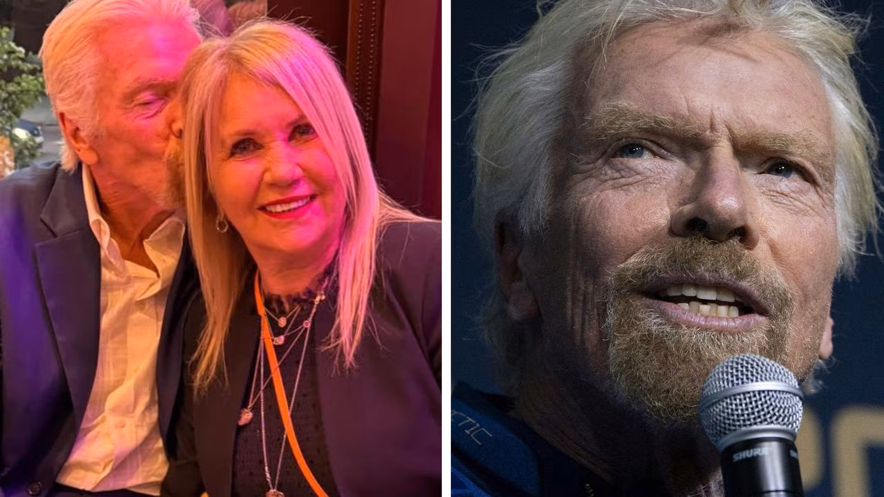 ‘Heartbroken’ Richard Branson’s wife dead