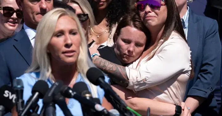 ‘I am traumatized. I am not stupid’: Epstein victims demand Trump release files