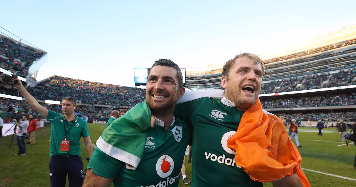 ‘I couldn’t even finish my second bottle of beer’: Rob Kearney on 2016 win over All Blacks