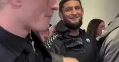 ‘I’ll get him one day’ — Ian Garry and Khamzat Chimaev nearly come to blows backstage at UFC Qatar | Video