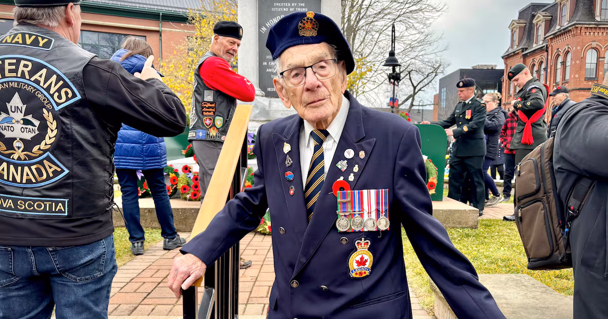 ‘It brings back all the memories’: Maritimers gather to mark Remembrance Day