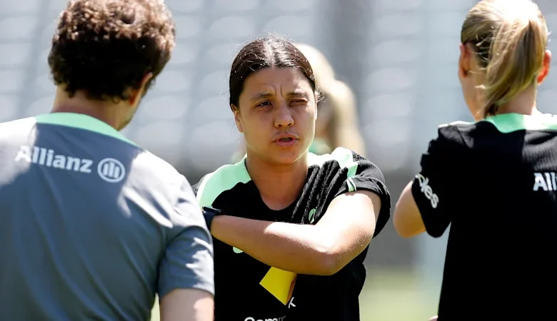 ‘It’s up to the player’: Matildas coach won’t say whether Kerr will play against Kiwis