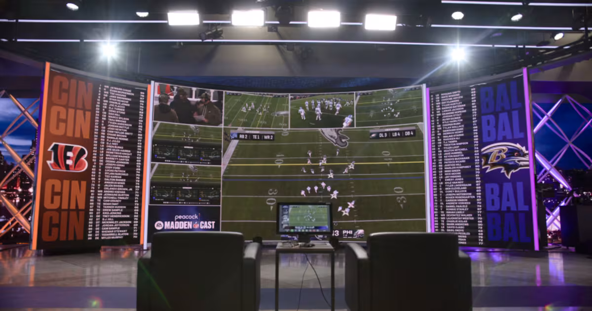 ‘MaddenCast’ sequel showcases what EA, NBC and Genuis learned in 2024’s debut