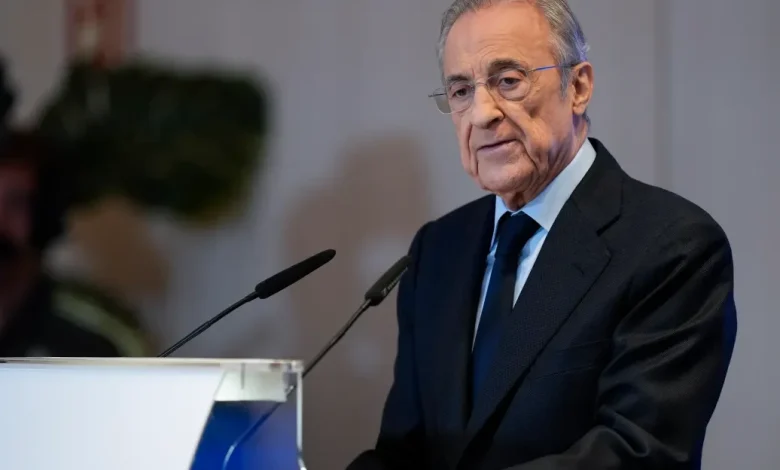 ‘Not normal’ - Real Madrid chief Florentino Perez takes aim at Barcelona and La Liga referees
