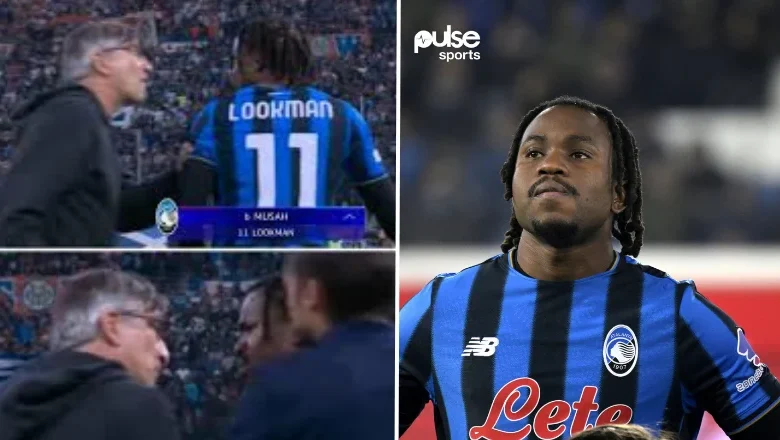 ‘Pure racism’ — Fans beg Lookman to leave Atalanta after being pushed by coach
