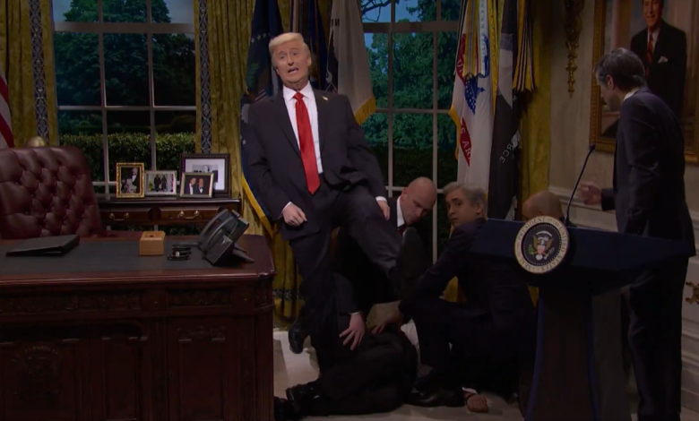 ‘SNL’ Cold Open: Trump Ignores Oval Office Emergency to Grouse About Mamdani’s Win