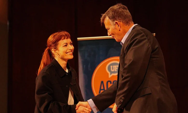 ‘Severance’ star Britt Lower draws packed house at UF speaker event