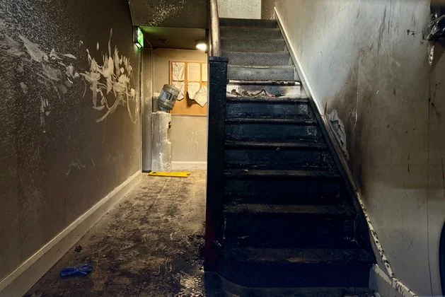 ‘Small babies were hospitalised’ – Children among five rescued from Louth IPAS centre after fireworks used in arson attack