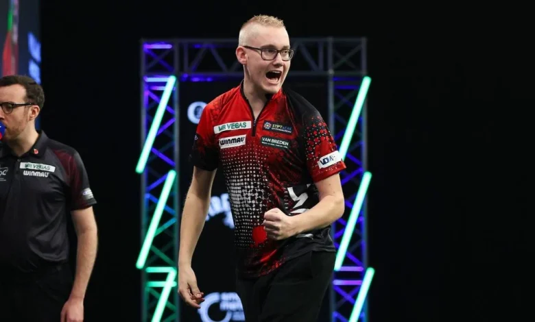 „Ich war so nervös, meine Hände zitterten“ – Jurjen van der Velde begeistert beim Grand Slam of Darts in Wolverhampton