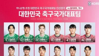 [공식발표] 조규성 9번 복귀→오현규 18번 변경→이강인 19번 유지...홍명보호, 11월 A매치 등번호 공개!