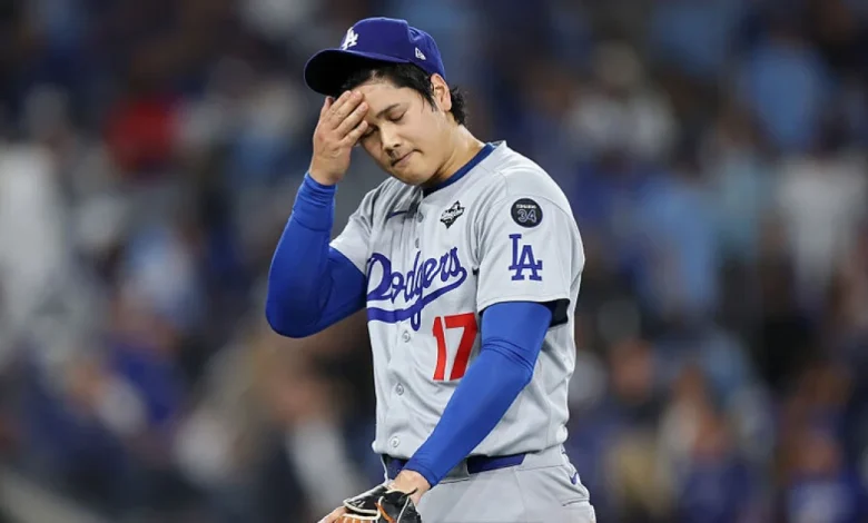 '다저스 초비상' 오타니 162km 역투했지만…토론토 안타왕에 통한의 3점포 허용, 결국 2⅓이닝 만에 충격 강판