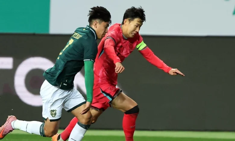 손흥민 환상 프리킥 골-조규성 복귀골…홍명보호, 볼리비아에 2-0 승리