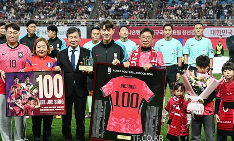이재성 '센추리클' 가입 기념식 [TF사진관]