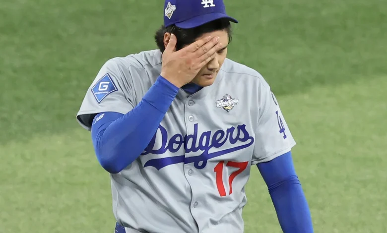 최고 162.4㎞ ‘쾅’, 꾸역꾸역 버텨봤지만···스리런 한 방에 무너진 오타니, 2.1이닝 5피안타 3실점 ‘초라한 강판’