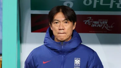 홍명보 감독 "손흥민, 자신 역할 충실히 수행…조규성, 더 좋아질것"