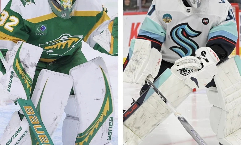 (12-8-25) Wild Vs Kraken: Starting Goaltending Matchup