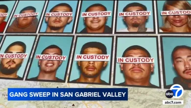 16 members of local gang Puente-13 linked to Mexican Mafia arrested in sweep in San Gabriel Valley