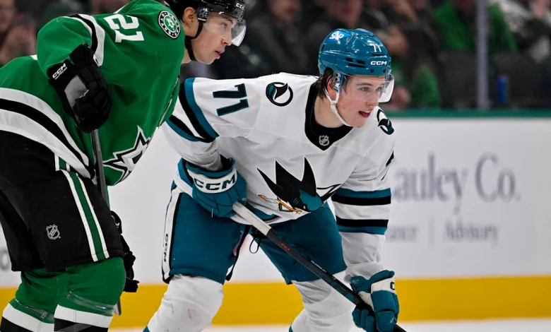 Stars Face Celebrini, Surprising Sharks