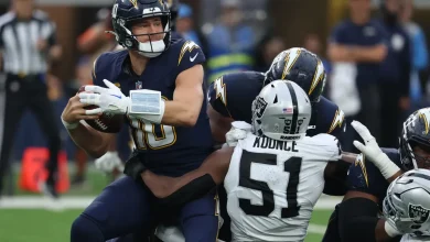 2 Eagles stars ruled out. Latest on Justin Herbert status, top RB