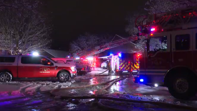 2 displaced after structure fire at Colorado Springs townhouse complex