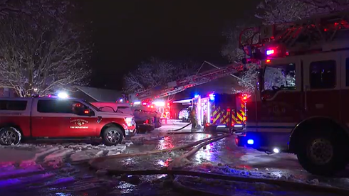 2 displaced after structure fire at Colorado Springs townhouse complex