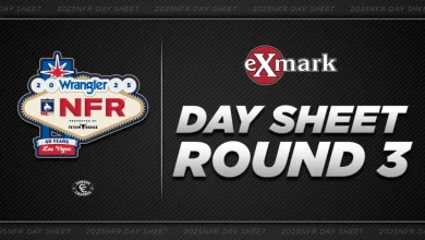 2025 NFR Daysheet presented by ExMark: Round 3