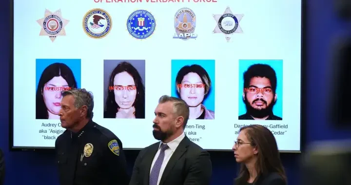 4 arrested for allegedly plotting NYE bomb attacks in California: FBI