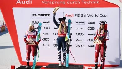 41-year-old Vonn makes history with overwhelming Downhill victory in St. Moritz