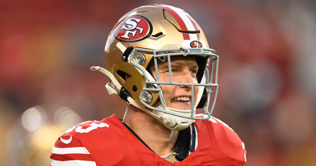 49ers RB McCaffrey added to injury report as questionable