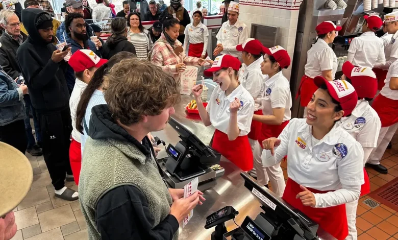 '67' banned at fast food restaurant after 'chaotic' outbursts