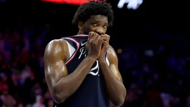 76ers' Embiid returns in chaotic 2OT loss to Hawks