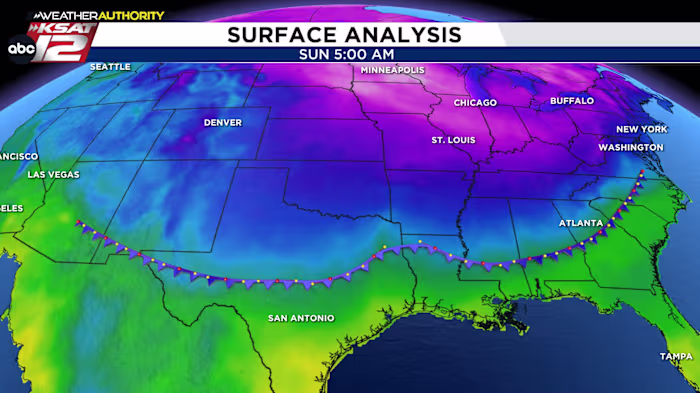 A BIG Cold Front for Sunday
