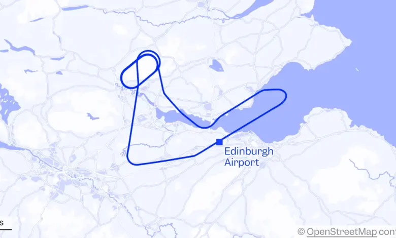 A British Airways flight to nowhere had to circle 6 times before landing when its wheels got stuck
