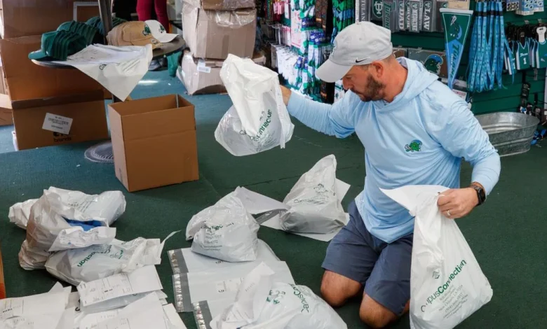 A 'green wave' is rolling toward Oxford this weekend for the College Football Playoffs