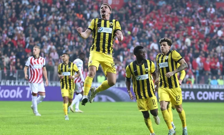 AEK Athens come back to leapfrog Samsunspor into top spot of Conference League