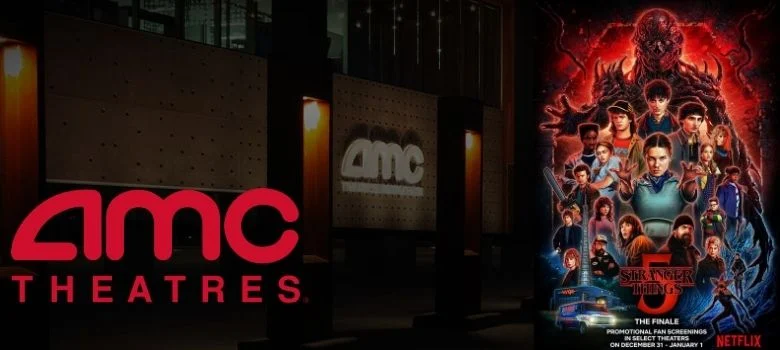 AMC Theatres to Host Promotional Fan Screenings of the "Stranger Things" Finale From Netflix on December 31 and January 1