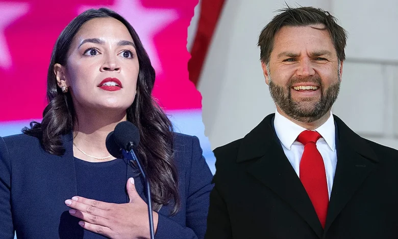 AOC predicts triumph over JD Vance in hypothetical 2028 matchup: 'Let the record show: I would stomp him'
