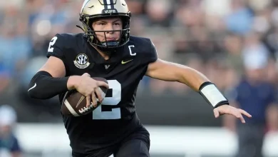 AP All-SEC: QB Diego Pavia and coach Clark Lea land top honors for surprising Vanderbilt