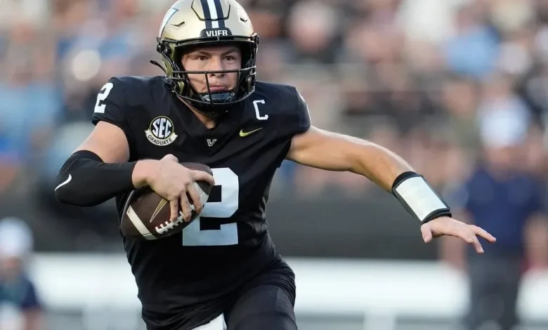 AP All-SEC: QB Diego Pavia and coach Clark Lea land top honors for surprising Vanderbilt