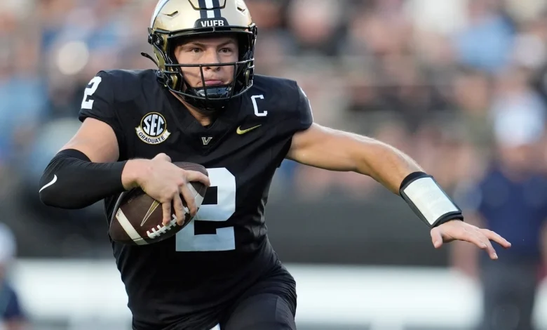 AP All-SEC: QB Diego Pavia and coach Clark Lea land top honors for surprising Vanderbilt