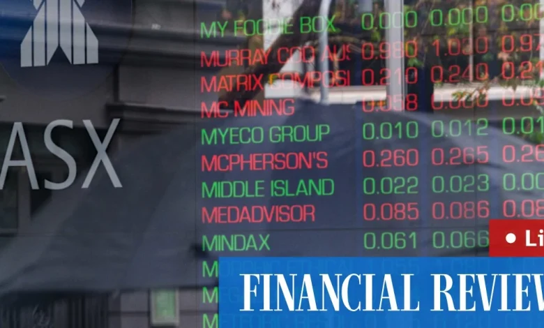 ASX 200 LIVE: ASX down as BHP and Rio Tinto post heavy falls; DroneShield soars 10pc