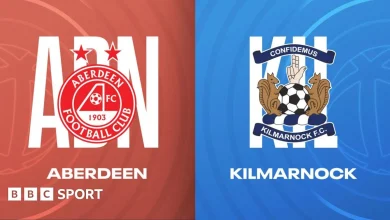 Aberdeen vs Kilmarnock: Scottish Premiership updates & report