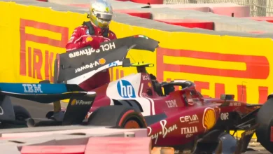 Abu Dhabi GP: George Russell edges out title contenders Lando Norris, Max Verstappen as Lewis Hamilton crashes in final practice