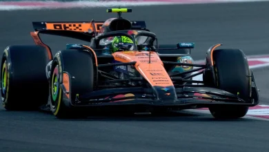 Abu Dhabi GP: Lando Norris fastest in second practice from Max Verstappen at F1 title decider with Oscar Piastri only 11th