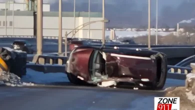 Accident mortel sur l’autoroute Dufferin-Montmorency à Québec : un véhicule a fait des tonneaux